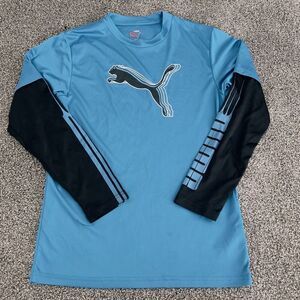 Puma Long Sleeve Sports Shirt youth medium